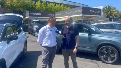 Alfonso Cruz, gerente de Omoda Jaecoo Resnova Motor, en el especial de COPE desde FIDMA 2025