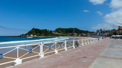 Paseo marítimo de Santa Marina (Asturias)