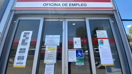 Entrada a una oficina del SEPE