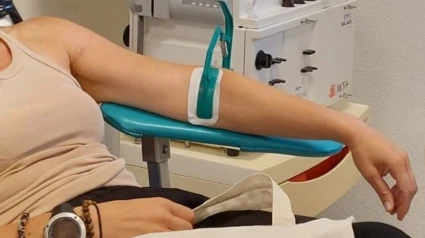 Donación de sangre.