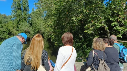 Actividad lúdica con familias de acogida