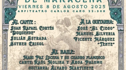Cartel del XXIV Festival Flamenco de Maracena