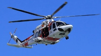 Imagen de archivo del helicóptero de Salvamento Marítimo, Helimer.