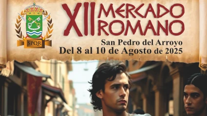 CARTEL XII MERCADO ROMANO