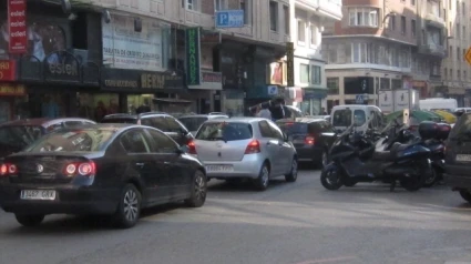 Imagen de una calle de Santander.