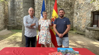 Joaquín Moreno, Marie Pacheco y Cédric Pucheu