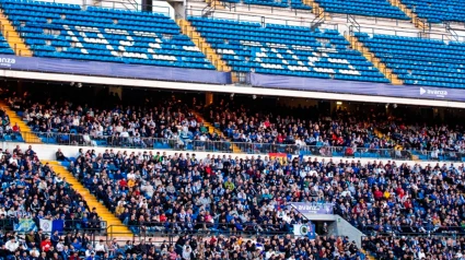 Imagen de una de las gradas del estadio José Rico Pérez