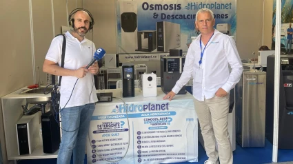 El gerente de Hidroplanet, Miguel Andrés, en el especial de COPE Asturias desde FIDMA 2025