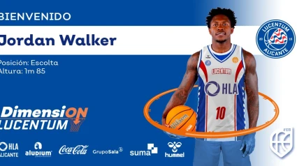 Jordan Walker, nuevo jugador del Lucentum.
