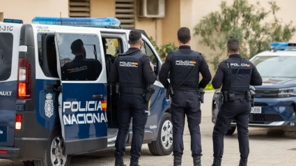 Imagen de archivo de varios agentes de Policía Nacional.