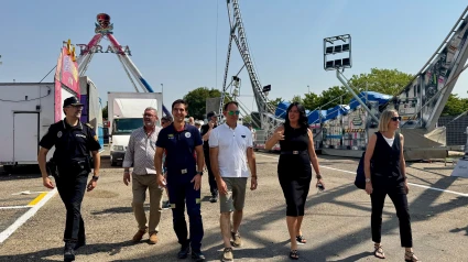 Los servicios generales han revisado el recinto ferial