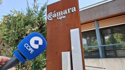 Micrófono de COPE, durante la programación especial con motivo de la FIDMA