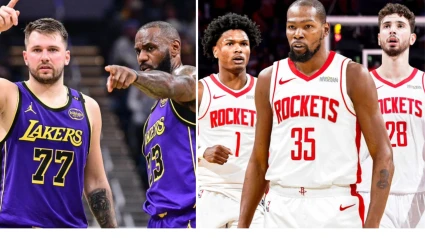 Luka Doncic y Lebron James jugaran su primer partido contra los Houston Rockets de Kevin Durant