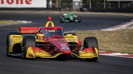 Álex Palou durante la clasificación del Gran Premio