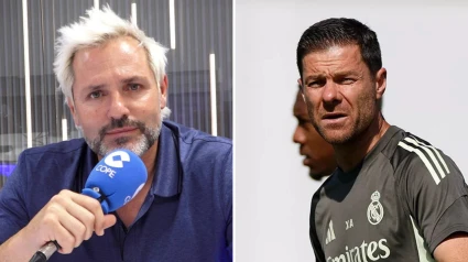 Santi Cañizares y Xabi Alonso