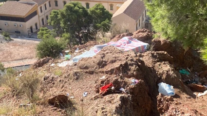 Estado en el que se encuentra una zona de la Ruta de las Ermitas de Lorca