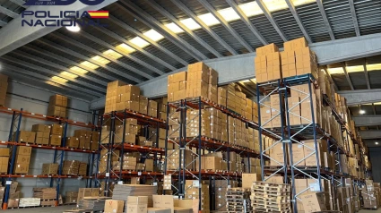 Almacén en el que operaban