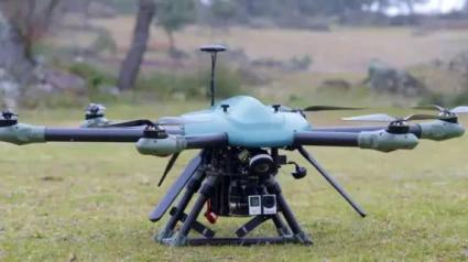 Dron agrícola