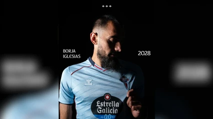 Borja Iglesias, nuevo jugador del Celta