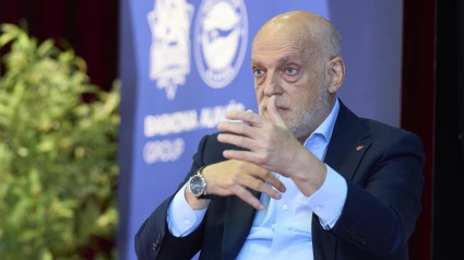 El presidente de LaLiga, Javier Tebas