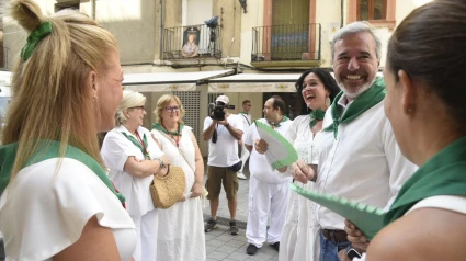 Jorge Azcón visita hoy Huesca para celebrar sus fiestas