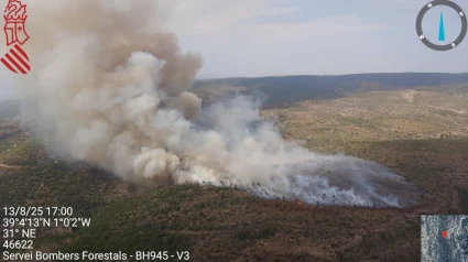 INCENDIO TERESA DE COFRENTES - GVA