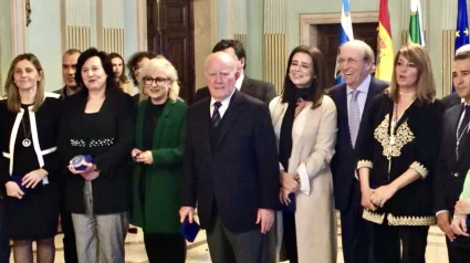 José Antonio Marín Rite durante un acto en el Ayuntamiento de Huelva