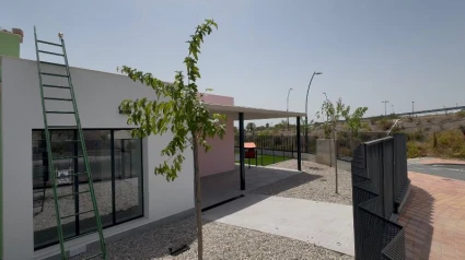 Maqueta de la nueva escuela infantil que irá ubicada en el Barrio de San Antonio de Lorca