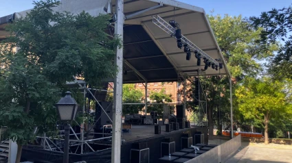 ESCENARIO DE LAS FIESTAS DE L A PALOMA