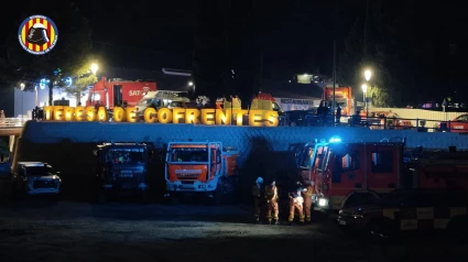 Incendio en Teresa de Cofrentes