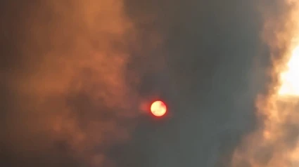 Los virulentos fuegos dejan un panorama desolador en la provincia de Ourense