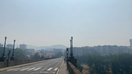 Los semáforos no funcionaron durante esta tarde en zonas de la ciudad por prevención dentro de las labores de los servicios de extinción para apagar un fuego