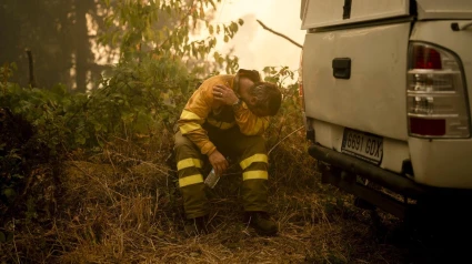 Desolación entre el colectivo de bomberos por una nueva víctima mortal en los incendios que asolan Castilla y León