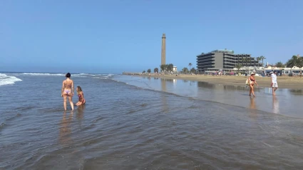 Playa de Maspalomas, Gran Canaria.