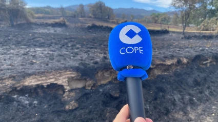 COPE, en la zona cero de los incendios entre Trives y Chandrexa de Queixa (Ourense)