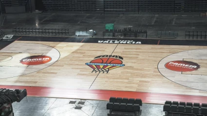 El nuevo campo del Valencia Basket
