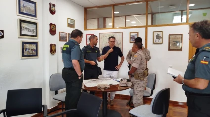 Nuevo dispositivo de prevención de incendios, esta mañana
