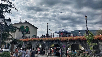 Imagen de la feria de Biescas