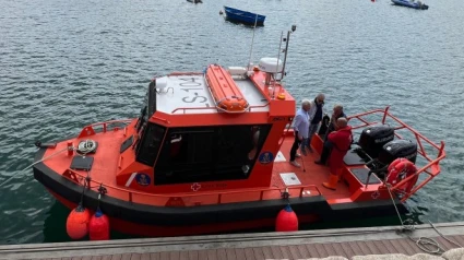 La nueva embarcación ya está en Cedeira