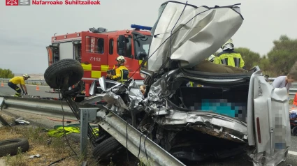 Accidente mortal en Navarra