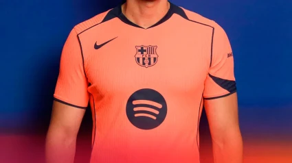 Tercera equipación del Barcelona para la temporada 2025-2026