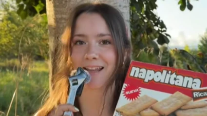 Paula en el vídeo