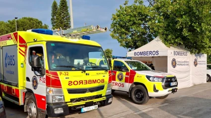 19/08/2025 Vehículos del Consorcio de Bomberos de la Provincia de Cádiz en una imagen de archivo.POLITICA CONSORCIO DE BOMBEROS DE LA PROVINCIA DE CÁDIZ