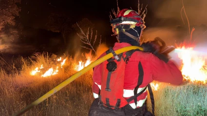 Imagen de los incendios
