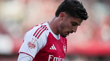 Kai Havertz, durante un partido de pretemporada este agosto con el Arsenal.