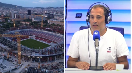 David Sánchez y el Camp Nou