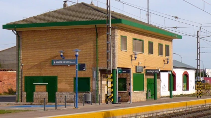 Estación de tren en Rincón de Soto