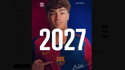 Jan Virgili, promesa del FC Barcelona