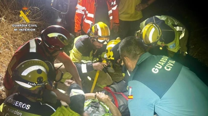 La Guardia Civil rescata a un vecino de Serradilla