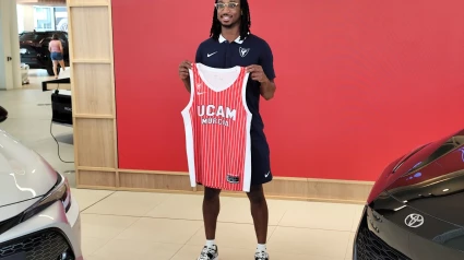 Michel Forrest, presentado como jugador de UCAM CB